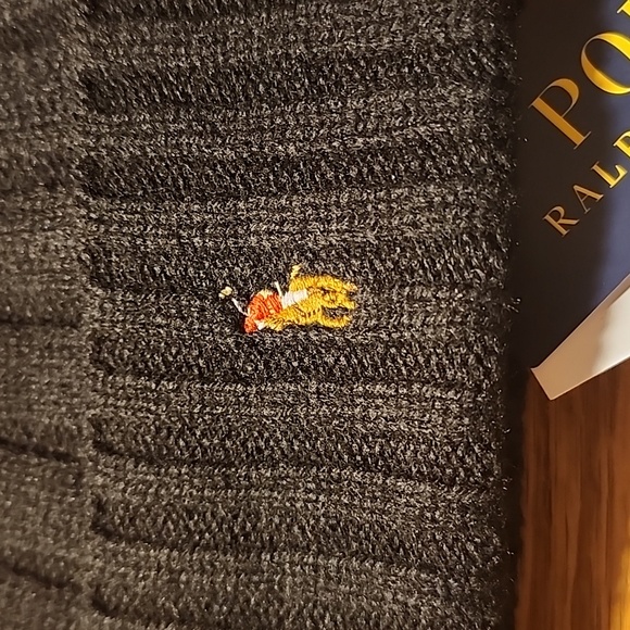 (BLACK)POLO RALPH LAUREN WINTER HAT - Picture 5 of 6